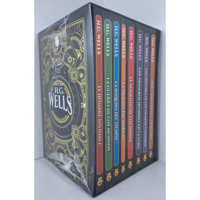 OBRAS SELECTAS H.G. WELLS (SET X 8 LIBROS) (Nuevo) - Miniatura 2
