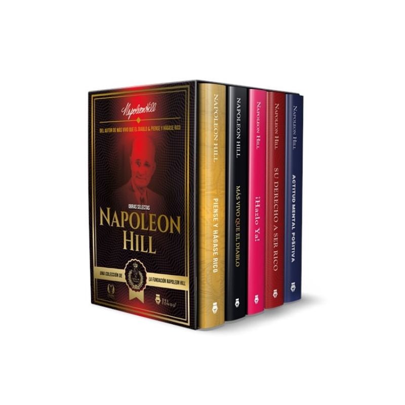 OBRAS SELECTAS DE NAPOLEON HILL - ESTUCHE (Nuevo)
