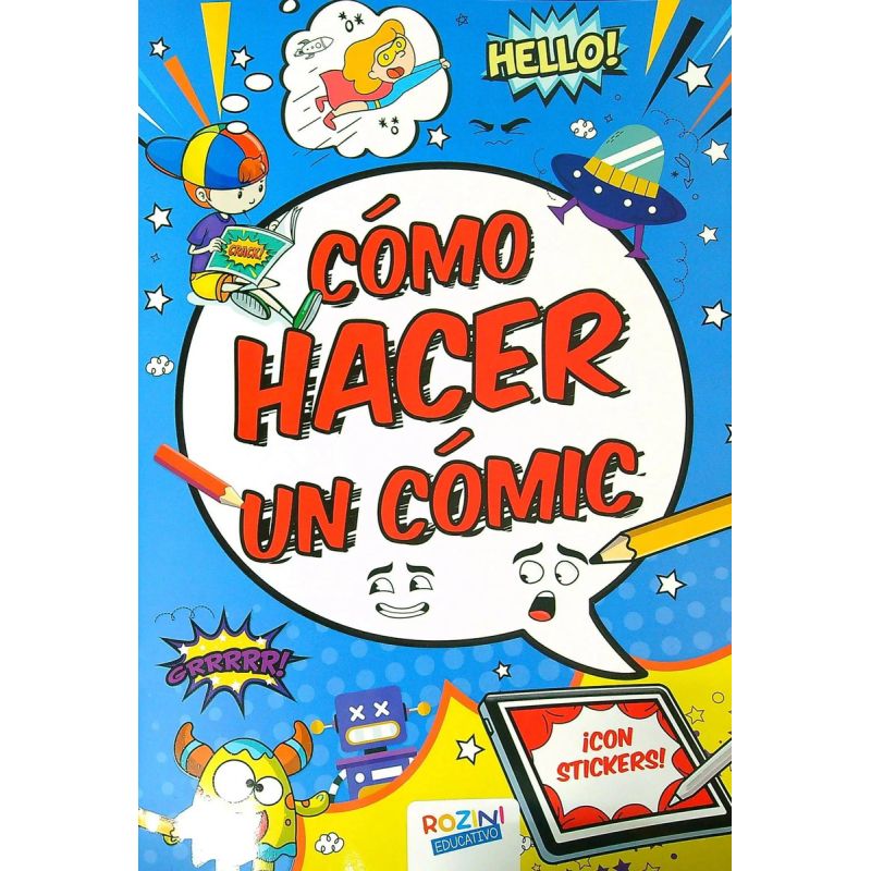 COMO HACER UN COMIC - CON STICKERS (Nuevo)