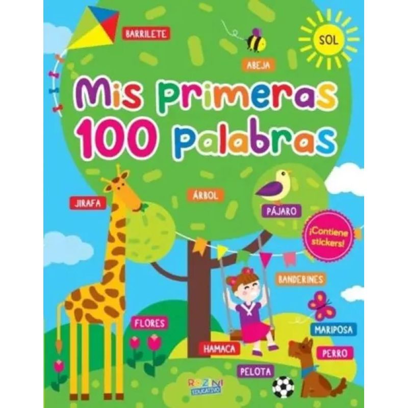 MIS PRIMERAS 100 PALABRAS + STICKERS (Nuevo)