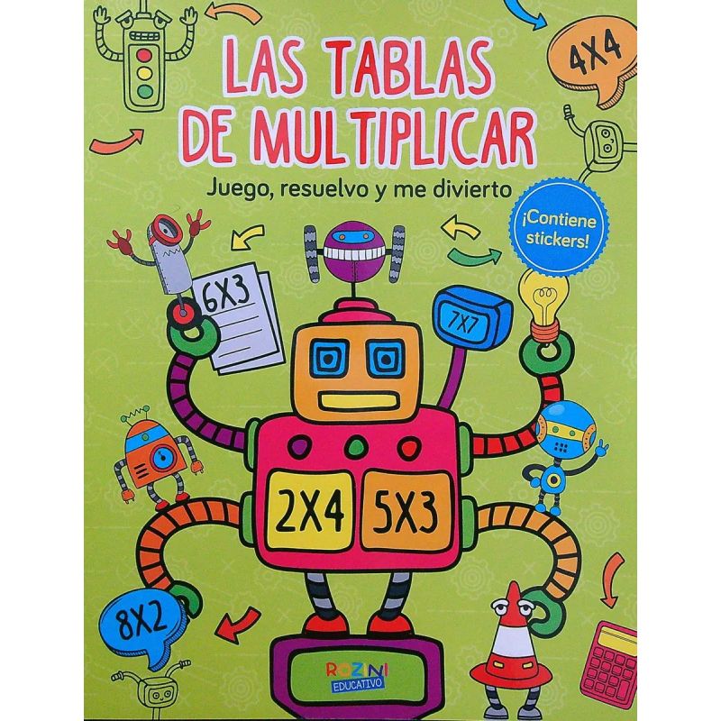 TABLAS DE MULTIPLICAR, LAS - JUEGO, RESUELVO Y ME DIVIERTO (Nuevo)