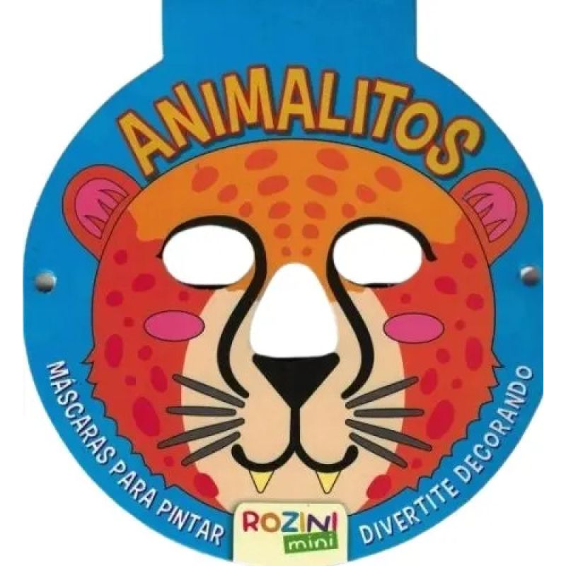 ANIMALITOS - MASCARAS PARA PINTAR (Nuevo)