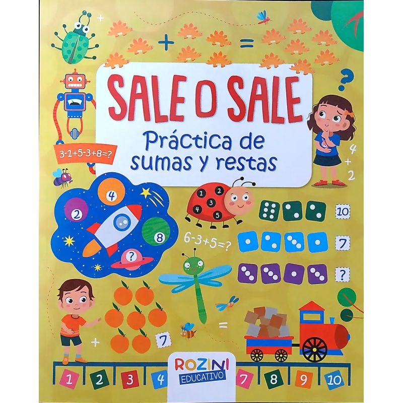 SALE O SALE - SUMAS Y RESTAS - ROZINI EDUCATIVO (Nuevo)