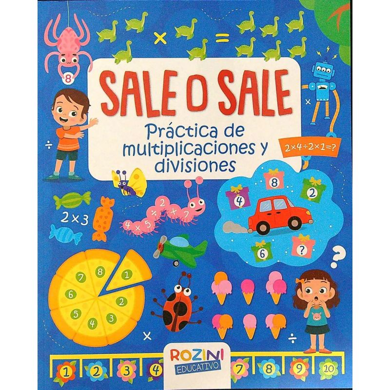 SALE O SALE - MULTIPLICACIONES Y DIVISIONES - ROZINI EDUCATIVO (Nuevo)
