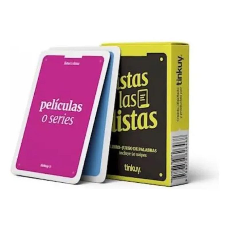 LISTAS LAS LISTAS - LIBRO + 50 CARTAS (Nuevo)