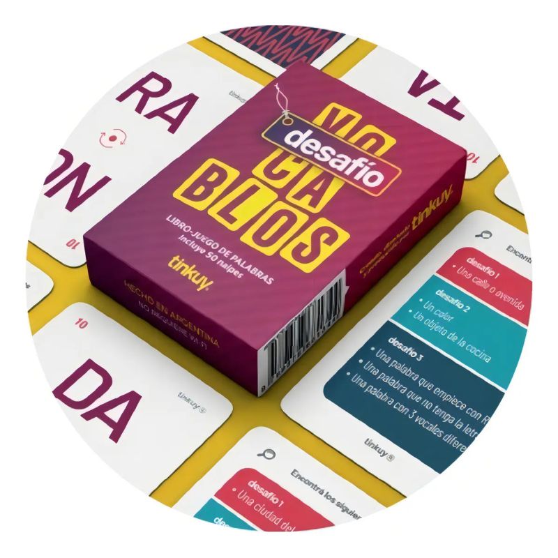 DESAFIO VOCABLOS - LIBRO + 50 CARTAS (Nuevo)