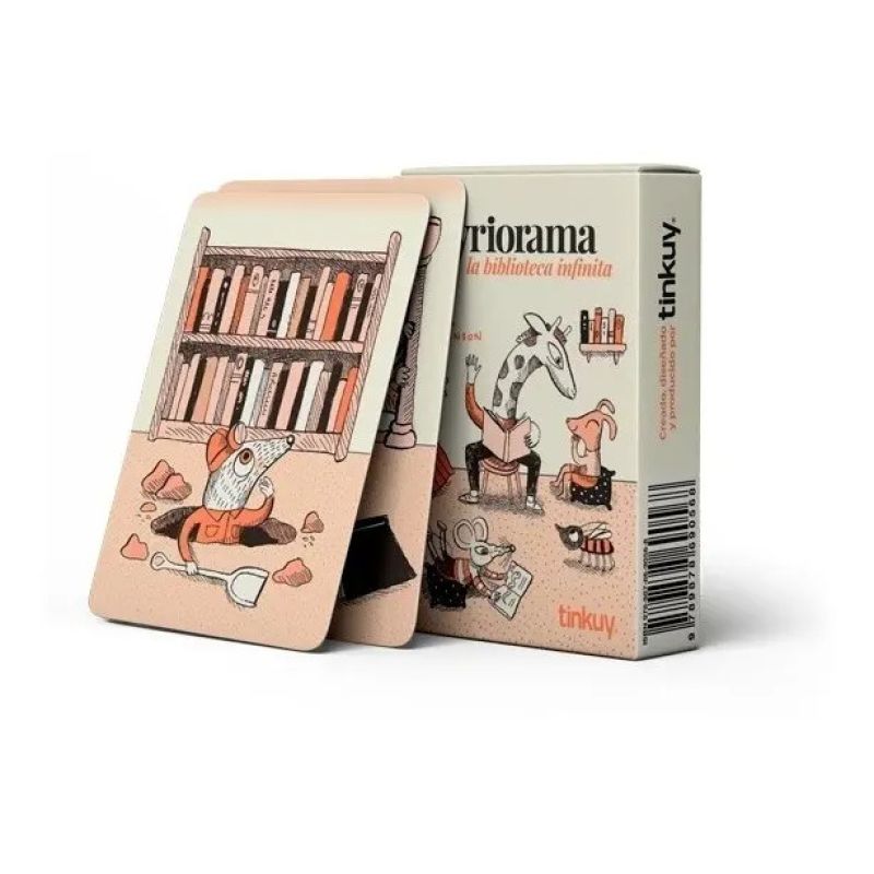 MYRIORAMA - LA BIBLIOTECA INFINITA - LIBRO + 50 CARTAS
