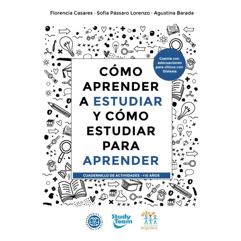 COMO APRENDER A ESTUDIAR Y COMO ESTUDIAR PARA APRENDER - CUADERNILLO DE ACTIVIDADES (Nuevo)