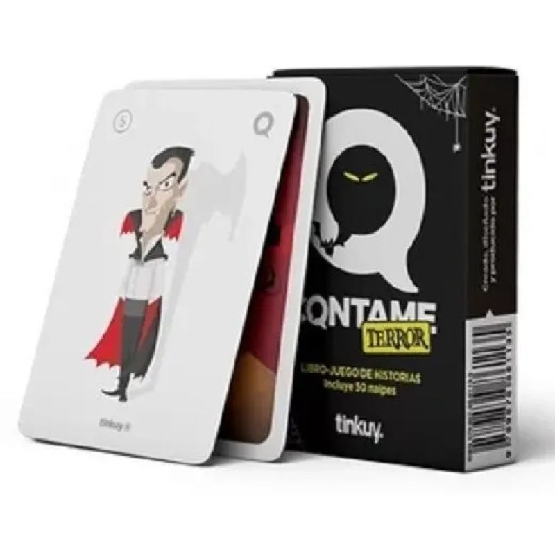 CONTAME TERROR - LIBRO + 50 CARTAS (Nuevo)