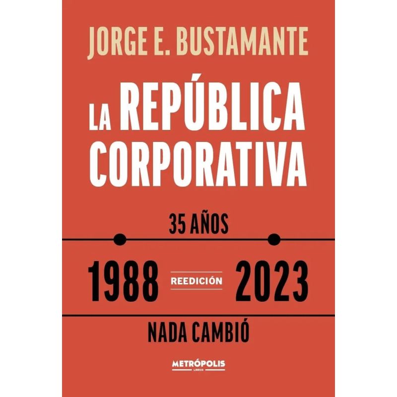 REPUBLICA CORPORATIVA (1988 - 2023), LA (Nuevo)