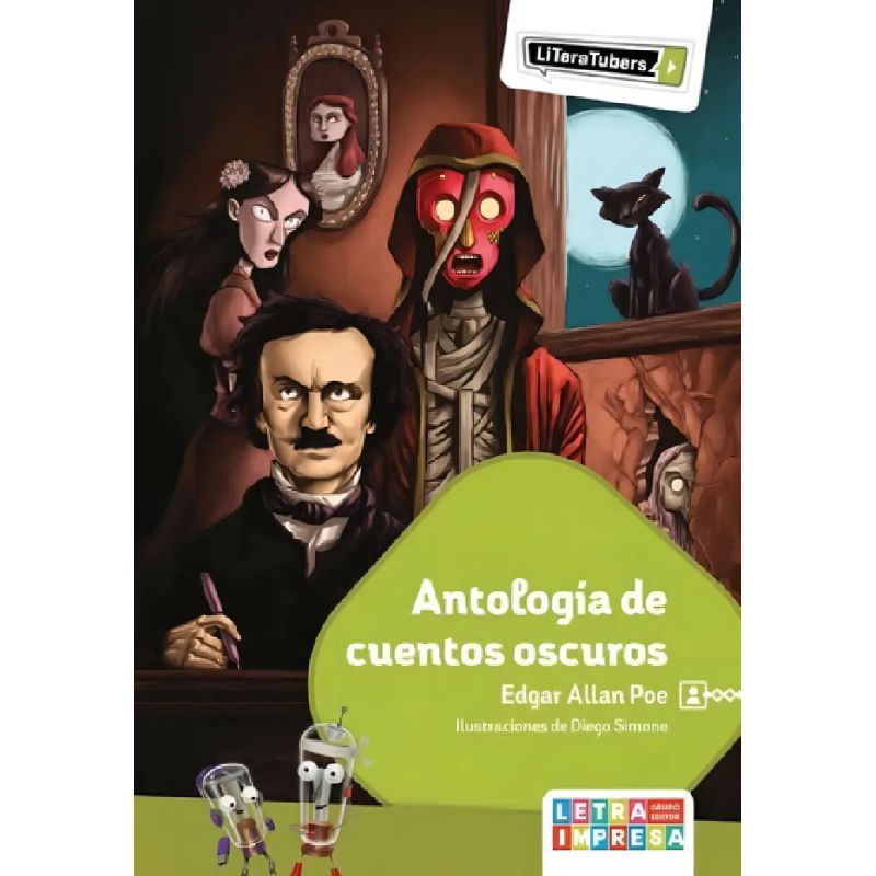 ANTOLOGIA DE CUENTOS OSCUROS - LITERATUBERS (Nuevo)
