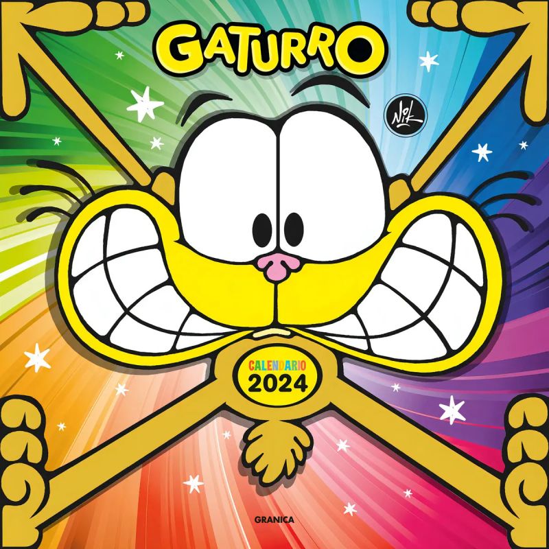 CALENDARIO 2024 GATURRO DE PARED (Nuevo)