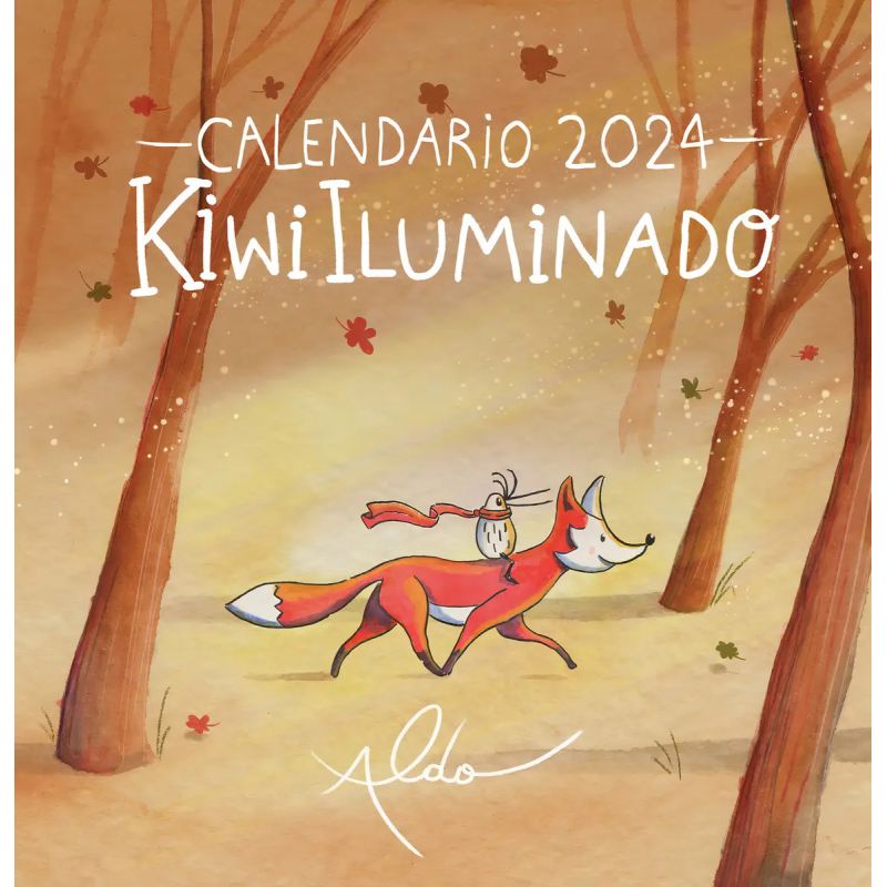 CALENDARIO 2024 KIWI ILUMINADO DE PARED (Nuevo)