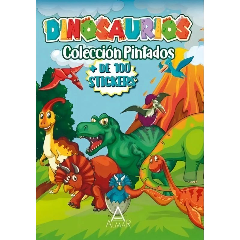 DINOSAURIOS - COLECCION PINTADOS N/ED (Nuevo)