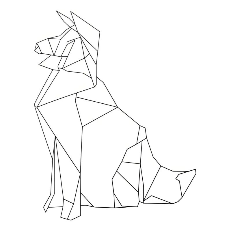 ANIMALES GEOMETRICOS PARA COLOREAR (Nuevo) - Miniatura 2