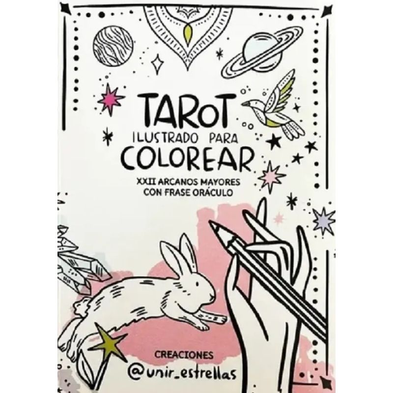 TAROT ILUSTRADO PARA COLOREAR - COLECCION RECREO (Nuevo) - Miniatura 2