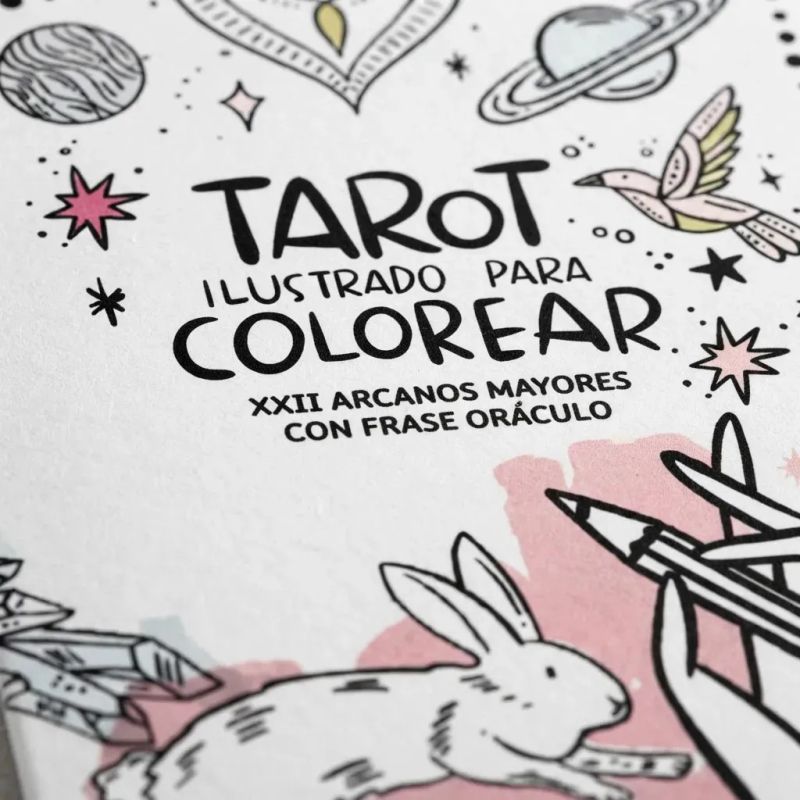 TAROT ILUSTRADO PARA COLOREAR - COLECCION RECREO (Nuevo) - Miniatura 4