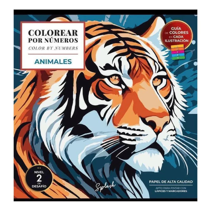 COLOREAR POR NUMEROS - ANIMALES (Nuevo)