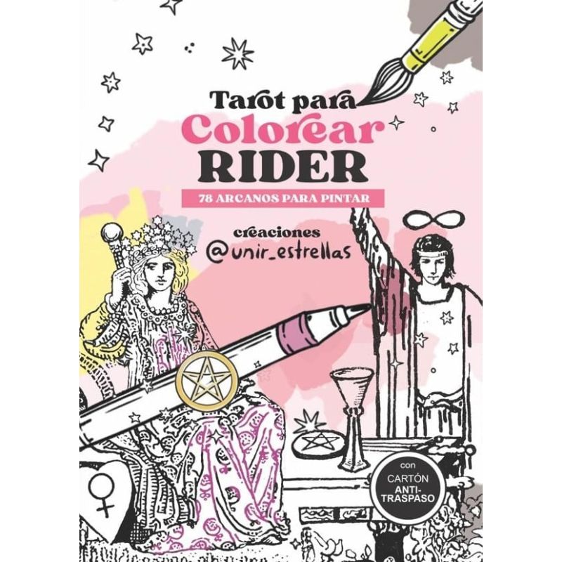 TAROT PARA COLOREAR - RIDER (Nuevo)