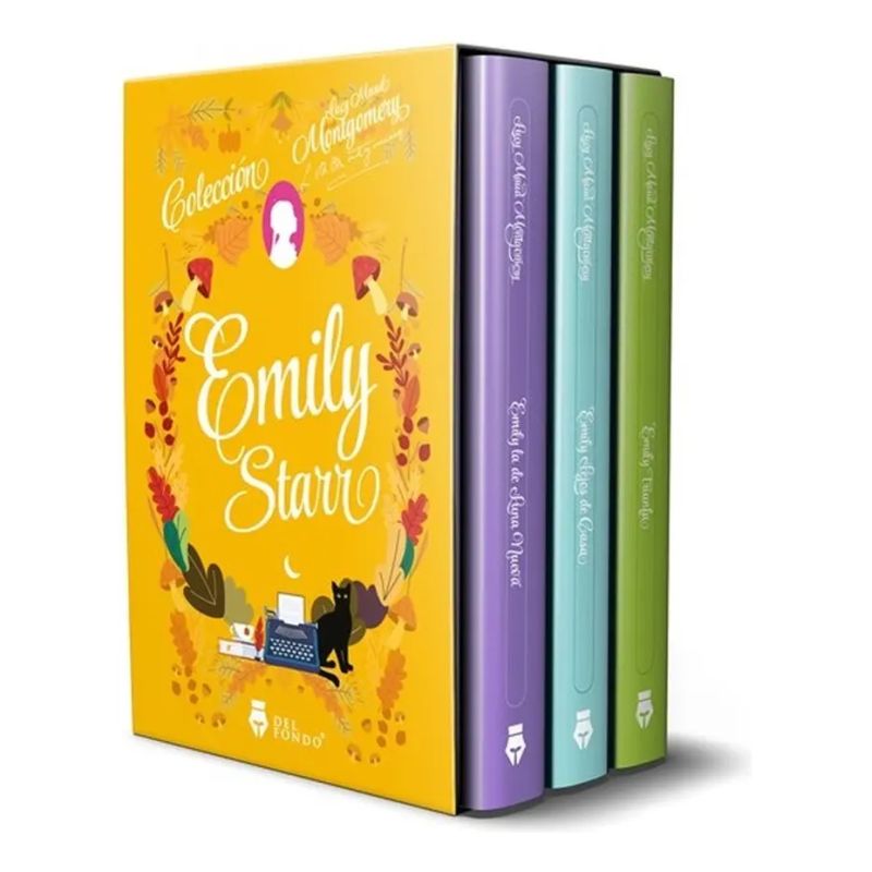 COLECCION EMILY STARR - (3 LIBROS) LA DE LA LUNA NUEVA - LEJOS DE CASA - TRIUNFA (PB) (Nuevo)