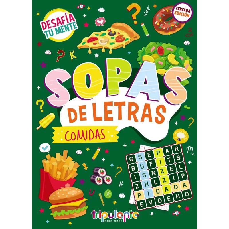 COMIDAS - SOPA DE LETRAS (Nuevo) - Miniatura 2