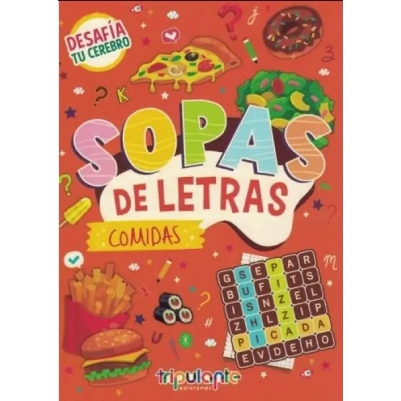 COMIDAS - SOPA DE LETRAS (Nuevo)