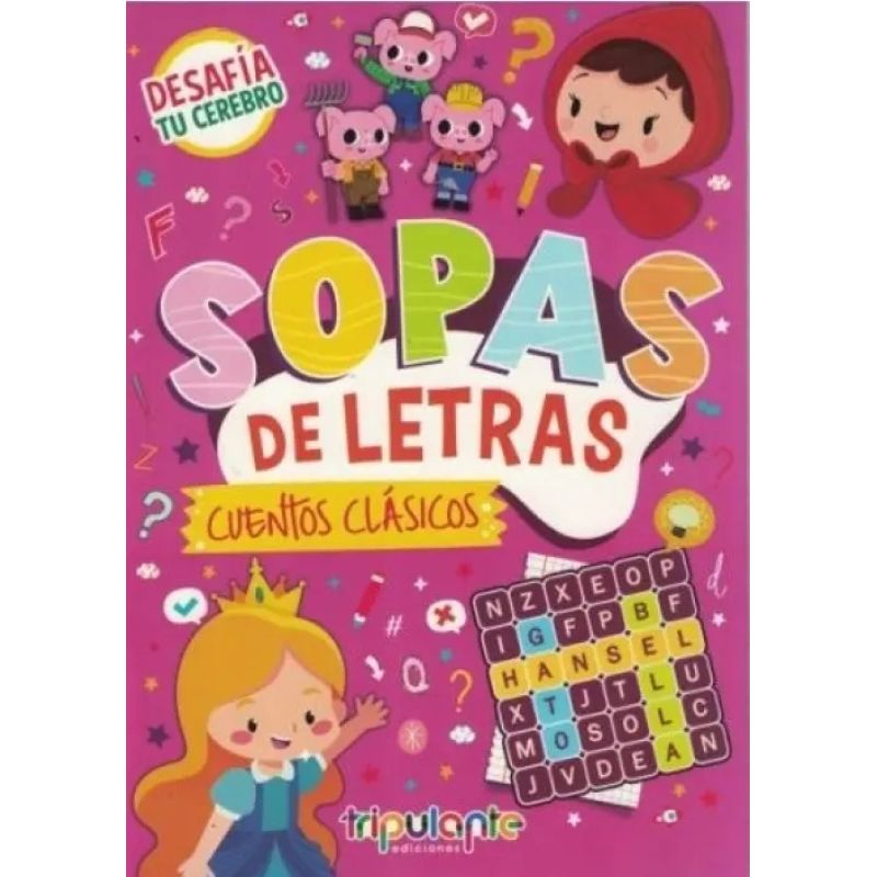 CUENTOS CLASICOS - SOPA DE LETRAS (Nuevo)