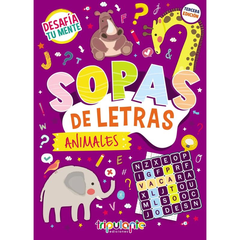 ANIMALES - SOPA DE LETRAS (Nuevo) - Miniatura 2