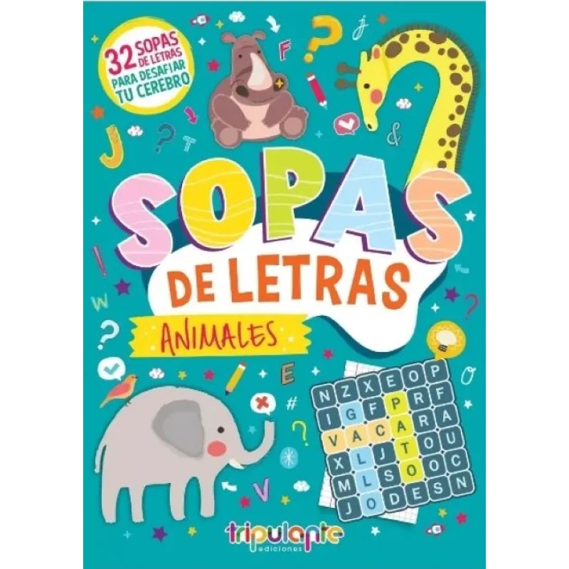 ANIMALES - SOPA DE LETRAS (Nuevo)