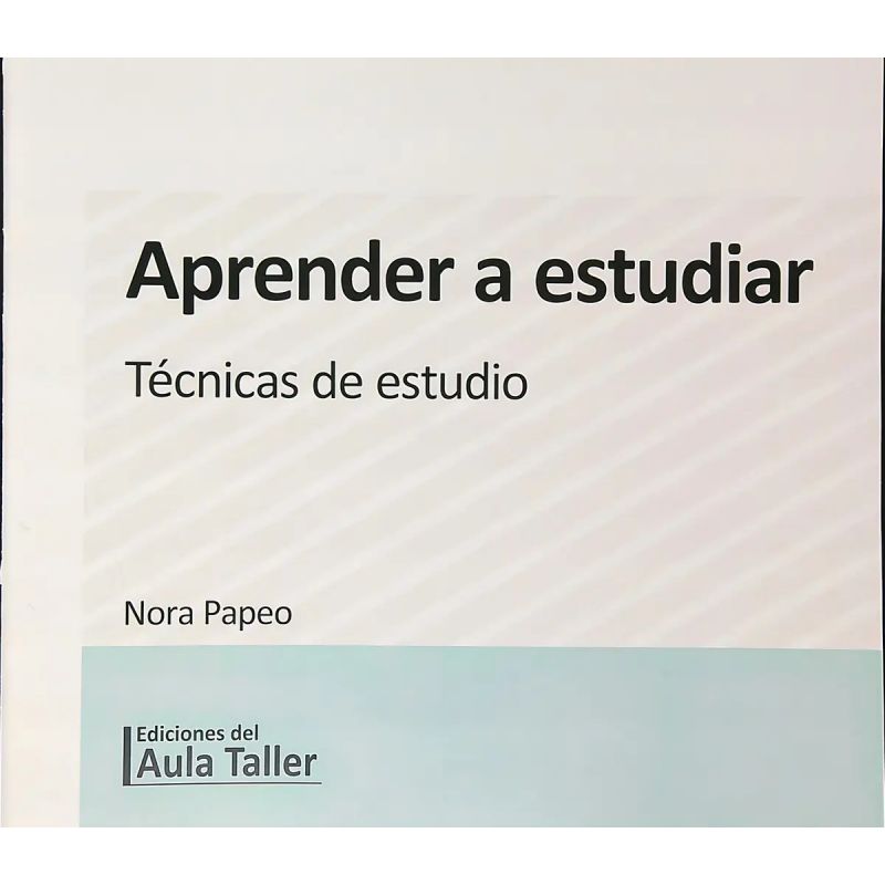 APRENDER A ESTUDIAR - TECNICAS DE ESTUDIO (Nuevo)