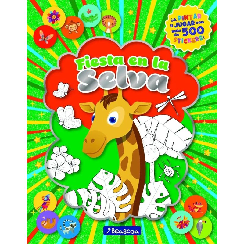 FIESTA EN LA SELVA - FIESTA DE STICKERS +500 (Nuevo)