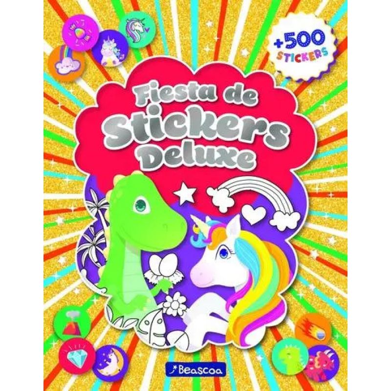 FIESTA DE STICKERS DELUXE - +500 STICKERS* (Nuevo)