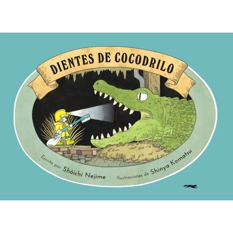 DIENTES DE COCODRILO - RUSTICA (Nuevo)