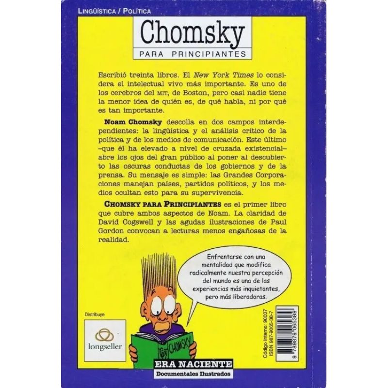 CHOMSKY PARA PRINCIPIANTES (Nuevo)