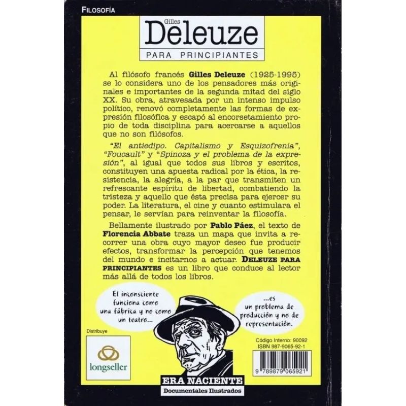 GILLES DELEUZE PARA PRINCIPIANTES (Nuevo) - Miniatura 2