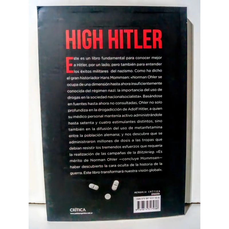 HIGH HITLER - LAS DROGAS EN EL III REICH (Nuevo) - Miniatura 2