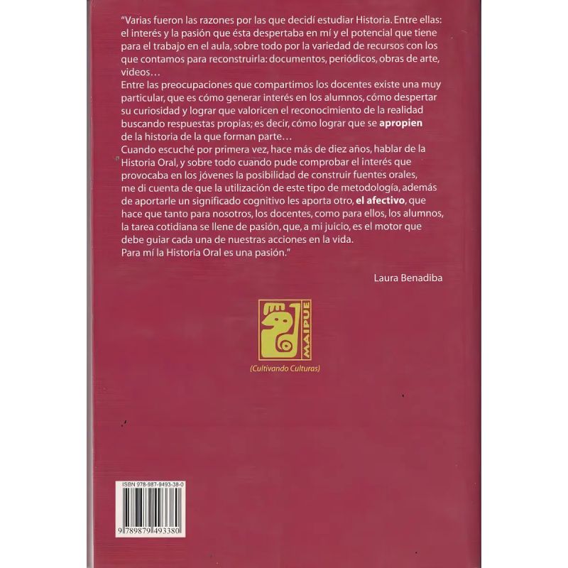 HISTORIA ORAL, RELATOS Y MEMORIAS (Nuevo)