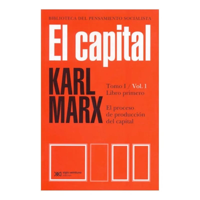 CAPITAL,EL - TOMO I VOL.I (Nuevo)