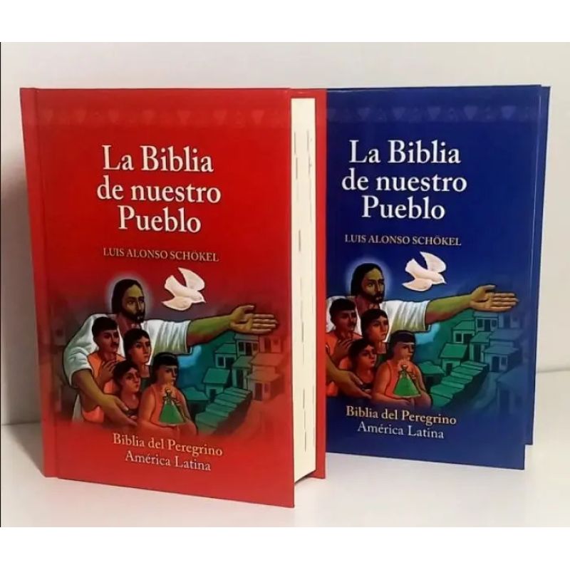 BIBLIA DE NUESTRO PUEBLO - CLARETIANA - CHICA - ROJA/AZUL - TD (1 LIBRO) (Nuevo)