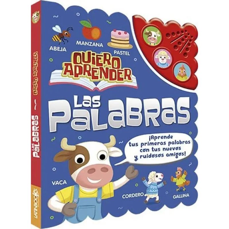 PALABRAS, LAS - QUIERO APRENDER (CARTONE) - SONORO (Nuevo)
