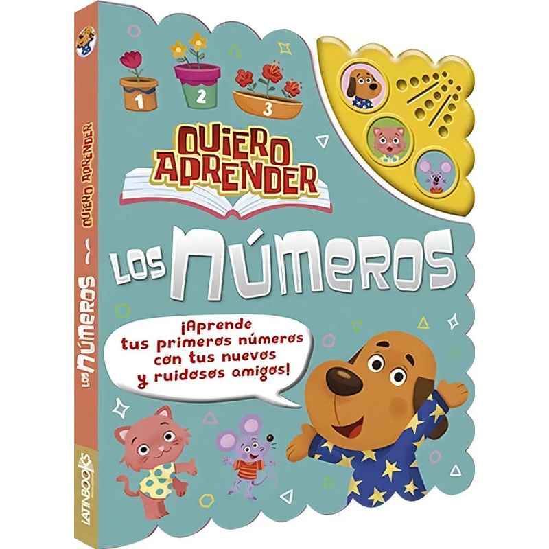 NUMEROS, LOS - QUIERO APRENDER (CARTONE) - SONORO (Nuevo)