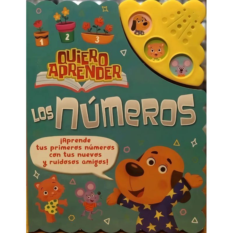 NUMEROS, LOS - QUIERO APRENDER (CARTONE) - SONORO (Nuevo) - Miniatura 2