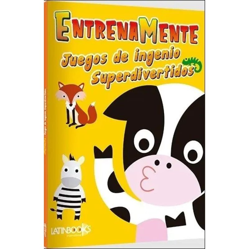 ENTRENAMENTE - JUEGOS DE INGENIO SUPER DIVERTIDOS - NARANJA (Nuevo)