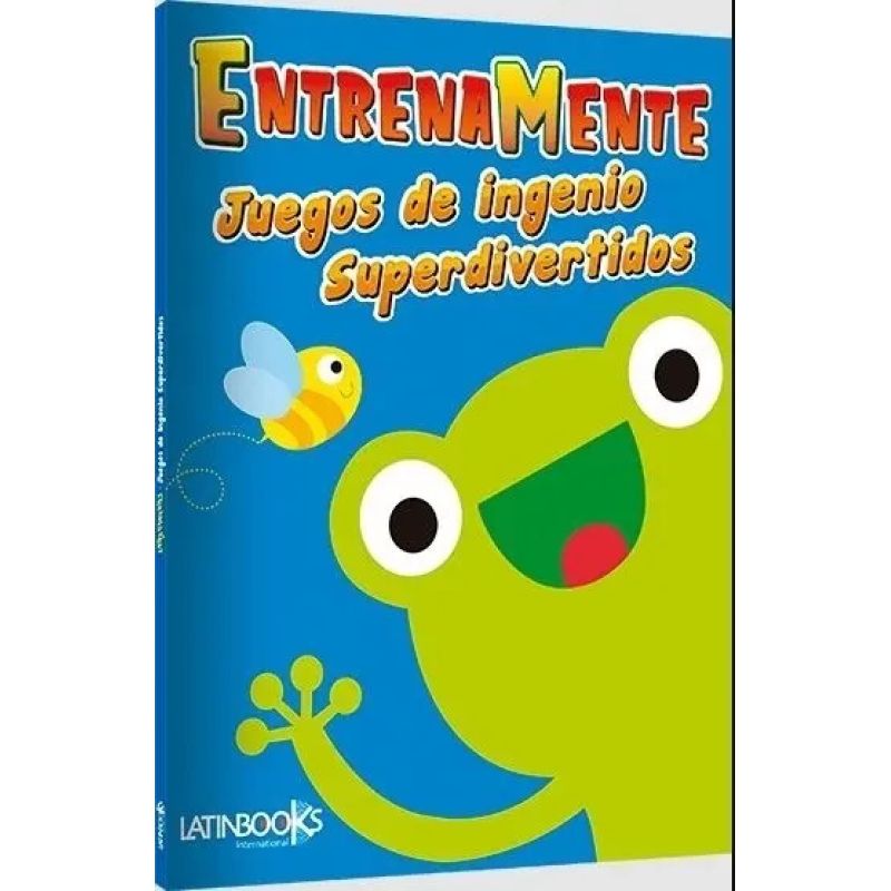 ENTRENAMENTE - JUEGOS DE INGENIO SUPER DIVERTIDOS - AZUL (Nuevo)