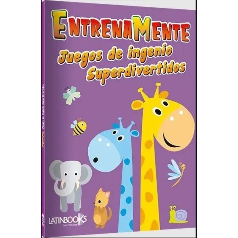 ENTRENAMENTE - JUEGOS DE INGENIO SUPER DIVERTIDOS - VIOLETA (Nuevo)