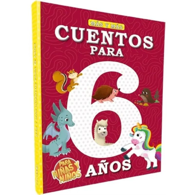 MAS Y MAS… CUENTOS PARA 6 AÑOS - PARA NIÑAS Y NIÑOS - TD (Nuevo)