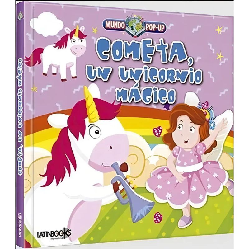 COMETA, UN UNICORNIO MAGICO - MUNDO POP-UP (TAPA ACOLCHADA)