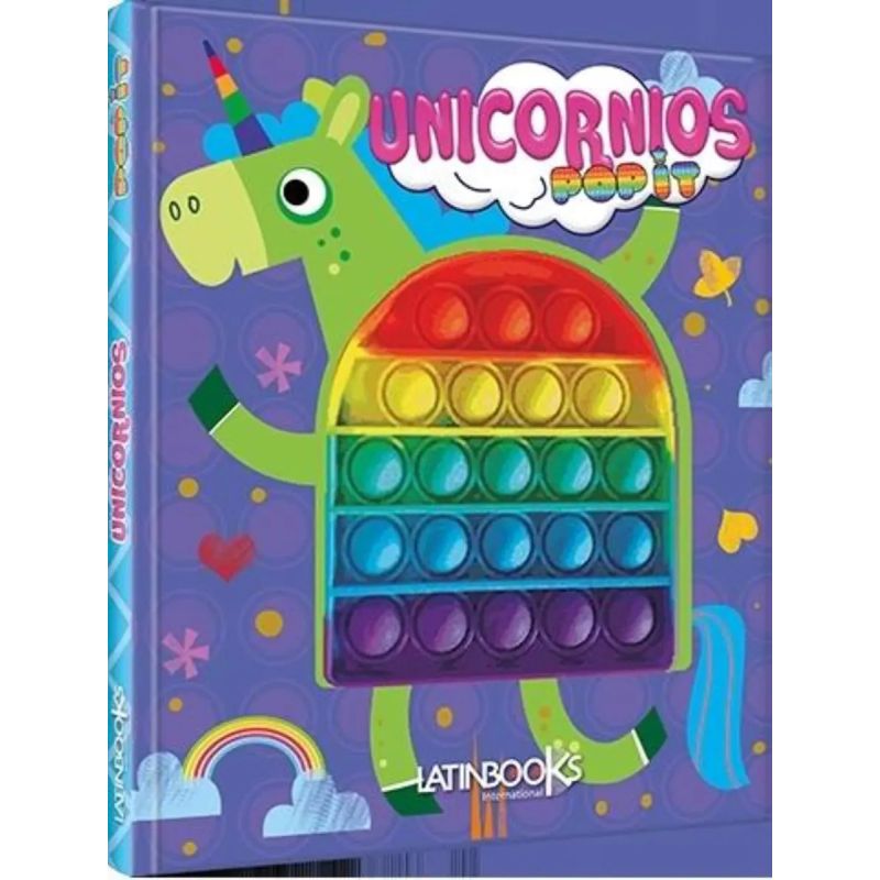 UNICORNIOS POP IT - CARTONE (Nuevo)