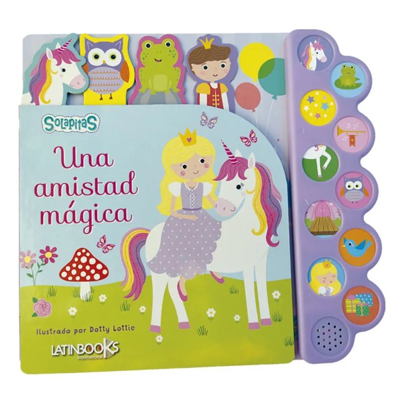 UNA AMISTAD MAGICA - PALETA DE SONIDOS - CARTONE (Nuevo) - Miniatura 2