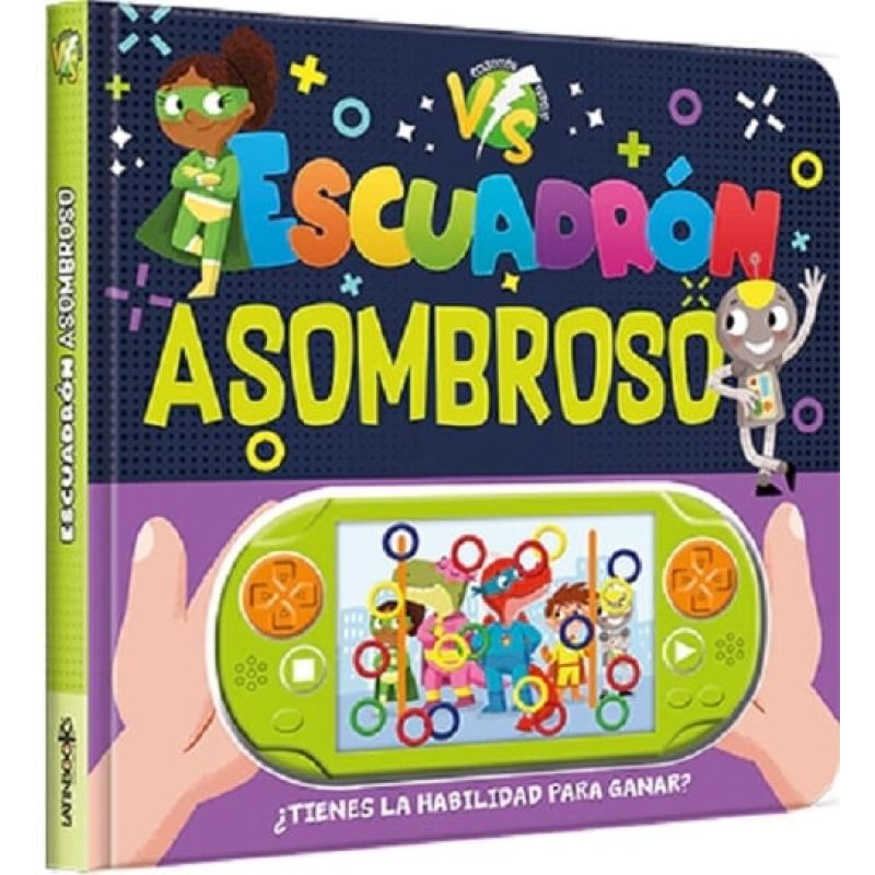 ESCUADRON ASOMBROSO - JUEGO DE AGUA - CARTONE (Nuevo)